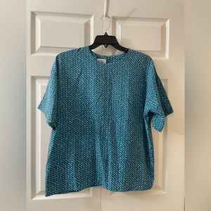 Koret women’s green, blue, and purple blouse